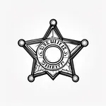 sheriff badge image